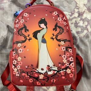 Mulan Red Loungefly Backpack